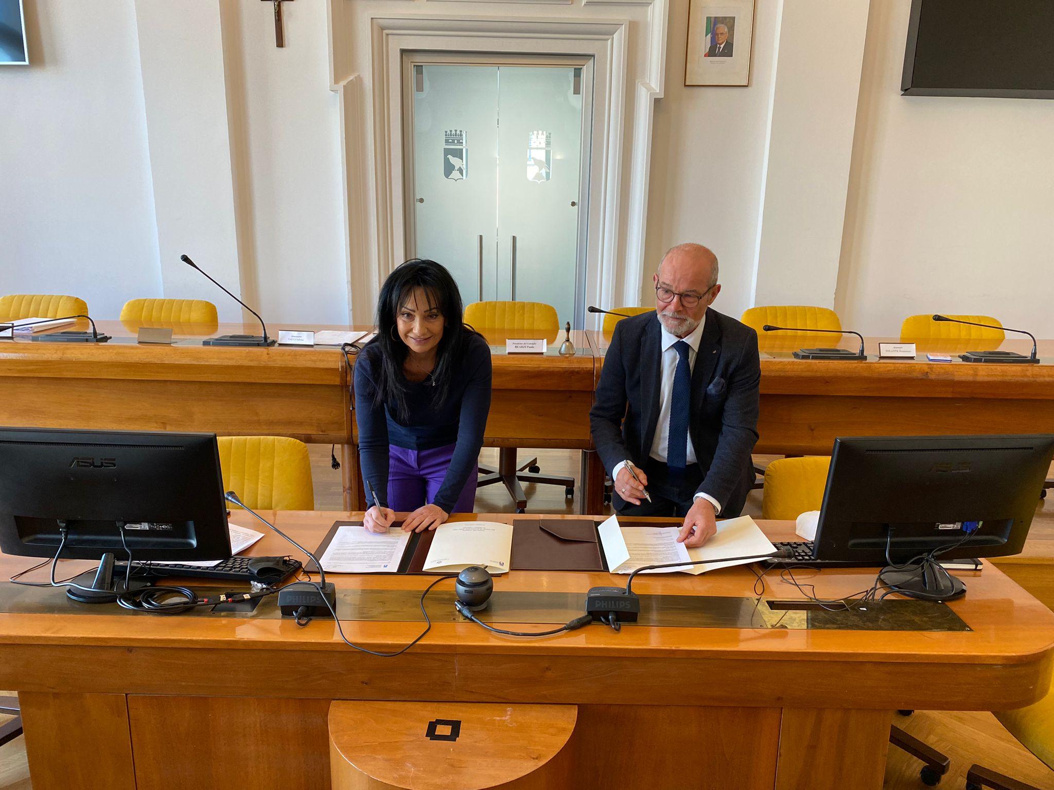 Immagine per Comune di Monfalcone e Fondazione Carigo siglano un protocollo, per tre anni fondi al territorio